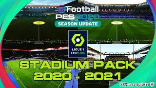 PES 2020 Ligue 1 Uber Eats Stadium Pack 2020/2021