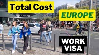 TOTAL COST OF A POLAND WORK VISA: How much will it cost to get a work visa to Poland?