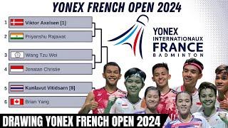 Hasil Drawing French Open 2024 || BWF World Tour Super 750