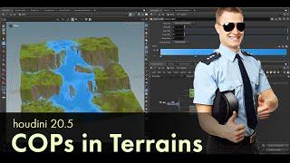 Houdini 20.5 - COPs in terrain