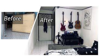 MAKEOVER KAMAR KOST MONOCHROME