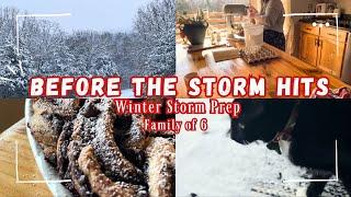 Snow Storm + Winter Weather Prep | On a Budget + Cleaning Motivation + Low Income Homemaking