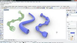 Rhino+Grasshopper Tutorial :Simple Variable Pipe