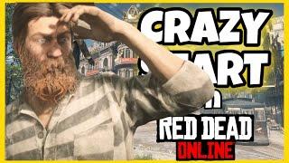 THE CRAZIEST START TO RED DEAD ONLINE - Red Dead Redemption 2