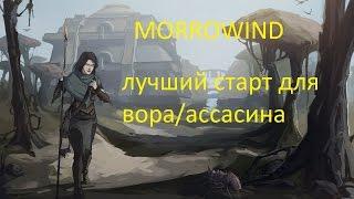 Как следует начинать играть ворам/ассасинам в TES III Morrowind