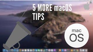 5 MORE macOS Tips | Apple Mac