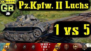 World of Tanks Pz.Kpfw. II Luchs Replay - 10 Kills 1.8K DMG(Patch 1.4.1)