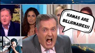 Piers Morgan FLIPS OUT On Guest: “Are Hamas Leaders Billionaires” !? 