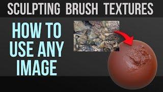 Make Any Image a Brush Alpha | Blender 2.8