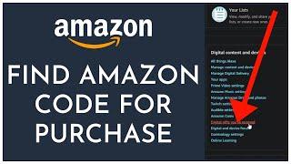 How To Find Digital Code On Amazon (2023)