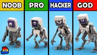 LEGO Poppy Playtime: Building The Doctor (Noob, Pro, Hacker, and GOD)