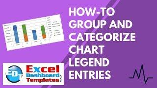 How-to Group and Categorize Excel Chart Legend Entries