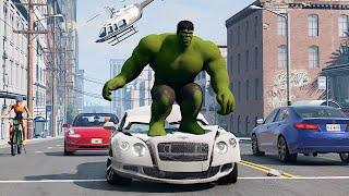 The Hulk Causes Chaos in beamng