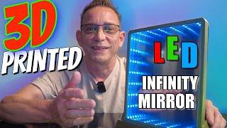 3D PRINTED | LED INFINITY MIRROR | Create your own Infinity Mirror with a 3D Printer!