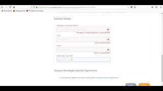 خطوات انشاء حساب مطور تطبيقات على متجر امازون  و الطريقة الصحيحة لرفع التطبيقات