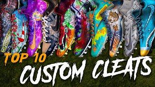 Ranking My Top 10 CUSTOM CLEATS Of All Time!