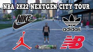 NBA 2K22 NEXTGEN CITY TOUR | WHERE ALL THE STORE LOCATIONS ARE AND MORE!