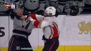 Ryan Kesler vs Jeff Carter Feb 25, 2017