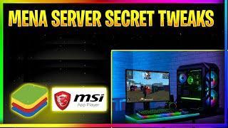 MENA Sever Players Secret Tweaks I Best Tweaks For Headshot I Bluestack 5 tweaks #Autoheadshot