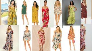 Top 100 Trendy Summer Floral Dresses Collection | Summer Outfit Ideas