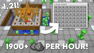 Minecraft Easy CREEPER Farm 1.21 Tutorial - 1900+ Gunpowder Per Hour