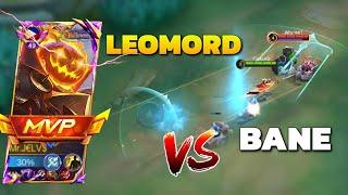 FLICKER LEOMORD AGAINST BANE IN RANK GAME!! - mobile legends