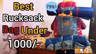 Best Rucksack Bag Under 1000 In India 2022 | Best Hiking Backpack Under 1000 | Vlogginder Singh