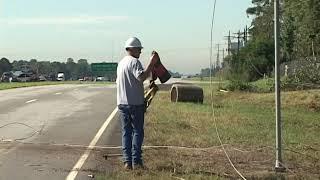 101706 MVA US59 AT FM2090 TRUCK VS POWER LINES