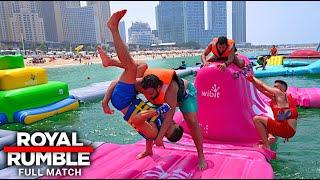 WWE ROYAL RUMBLE AT THE INFLATABLE WATER PARK
