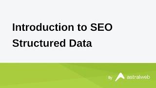 Intro to SEO Structured Data