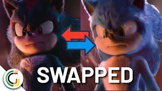 I Swapped Shadow with Sonic in the trailer - Graphy