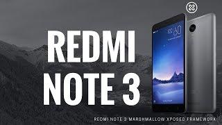 How to Install Xposed Framework in Redmi Note 3 Marshmallow MIUI 8