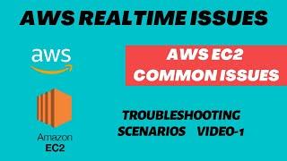 AWS troubleshooting | Ec2 instance connection timed out error | AWS realtime issues | video-1