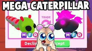 Trading MEGA CATERPILLAR in Adopt Me! (farm update)