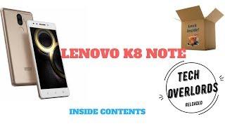 Lenovo k8 note unboxing || First Look || Tech Overlords