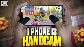 New iPhone 13 Handcam Pubg/Bgmi Test IPHONE 13 - ( 60 Fps  3 Fingers + Full Gyro ) YouTube Tanmay