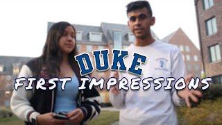 Reacting to DUKE's Campus with @ChristinaYoh (And Comparing it to UNC)