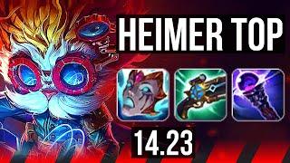 HEIMERDINGER vs AURORA (TOP) | KR Master | 14.23