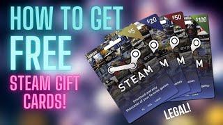 How To GET FREE STEAM GIFT CARDS | GET FREE STEAM GIFT CARD KEYS