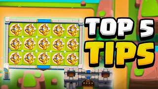 TOP 5 TIPS FOR RUSH ROYALE | DO THIS!