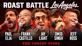 Roast Battle #86 | Jeff Ross + Frank Castillo + Paul Elia + Jay Light + Omid Singh