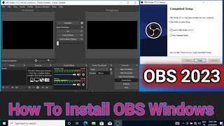 How To Install OBS Studio 2023 | OBS all error fixe | Obs डाले घर पर ही | अब एरर फिक्स | obs error