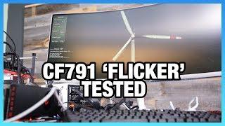 Samsung CF791 Flickering Criticism Tested (Vega, Polaris)