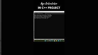 Create Age calculator #coding #codeproject #programminglanguage #finalyearproject #python #progrmmin