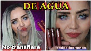 Labiales que parecen  AGUA secan en Matte y duran TODO EL DIA !! / Soft Haze Lip Blur