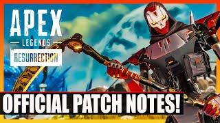 Apex Season 18 Patch Notes - Apex Controller Players Wont Be Happy!