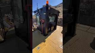 The View From the Cab of a 994K Large Wheel Loader