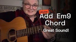 Improve That Chord Voicing Try Em9 ** Learn FingerStyle Guitar (Playing Martin M-21 0000)