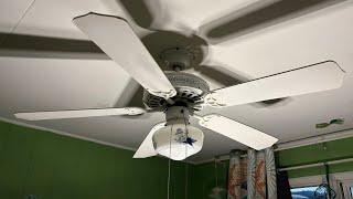 52” Halsey GE vent ceiling fan (1-2, 2025 Remake)