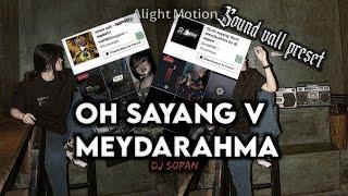 DJ OH SAYANG V MEYDARAHMA X TUJEDINA MASHUP INDIA (By DJ SOPAN)